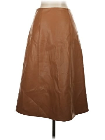 French Connection Faux Leather Skirt (view 2)