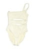 Aerie Solid Ivory One Piece Swimsuit Size S - photo 1