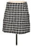 Shein 100% Polyester Houndstooth Black Casual Skirt Size 8 - 10 - photo 2