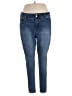 Wallflower Solid Blue Jeans Size 20 - photo 1