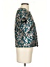 J.Crew Collection Teal Short Sleeve Blouse Size XXS - photo 4