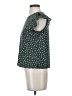 Unbranded 100% Polyester Green Short Sleeve Blouse Size XS - photo 5