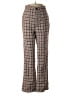 Shein Plaid Brown Casual Pants Size 2 - photo 1