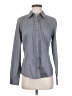 Express Gray Long Sleeve Button-Down Shirt Size S - photo 1