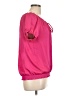 Cato 100% Polyester Pink Short Sleeve Blouse Size L - photo 4