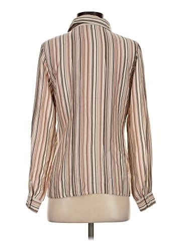 Ninety Long Sleeve Silk Top (view 2)