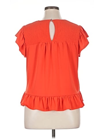 CeCe Short Sleeve Blouse (view 2)