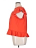 CeCe Solid Orange Short Sleeve Blouse Size XL - photo 5