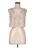 Shein Gold Sleeveless Top Size 6 - photo 1
