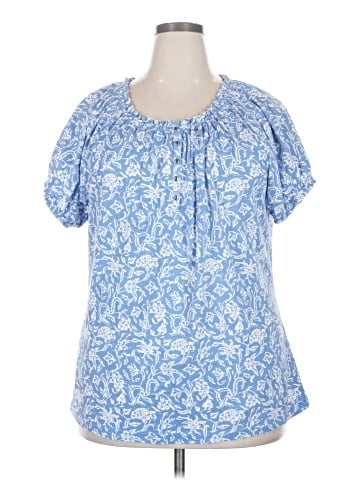 Chaps Short Sleeve Henley (view 1)
