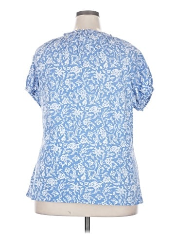 Chaps Short Sleeve Henley (view 2)