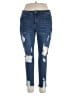 Assorted Brands Hearts Blue Jeans Size 18 - photo 1