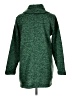 Lands' End 100% Polyester Green Turtleneck Sweater Size L - photo 2