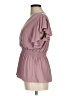 Jon & Anna Pink Short Sleeve Blouse Size M - photo 5