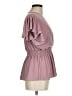 Jon & Anna Pink Short Sleeve Blouse Size M - photo 4