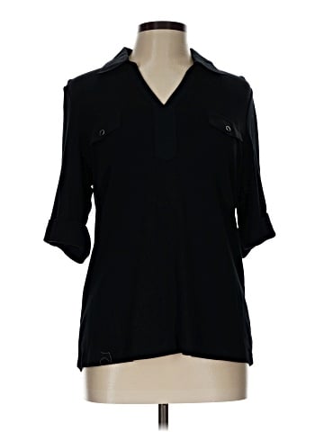 Karen Scott 3/4 Sleeve Blouse (view 1)