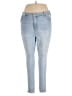 Old Navy 100% Cotton Solid Blue Jeans Size 18 - photo 1