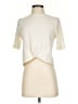 FLX Ivory Short Sleeve Top Size XS - photo 1