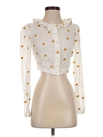 Urban Outfitters Long Sleeve Blouse (view 1)