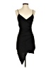 Cristina Solid Black Cocktail Dress Size S (estimated) - photo 1