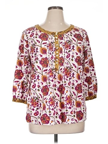 Charter Club 3/4 Sleeve Blouse (view 1)