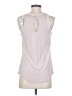 Express 100% Polyester Pink Sleeveless Blouse Size S - photo 2