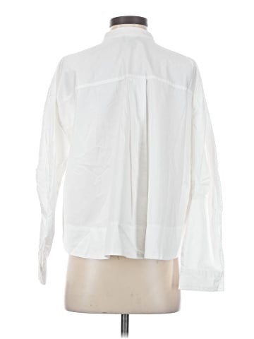Scoop Long Sleeve Blouse (view 2)
