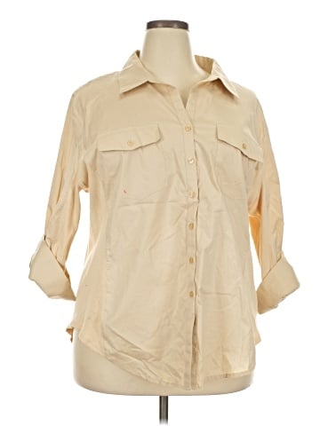grand & greene 3/4 Sleeve Button-Down Shirt (view 1)