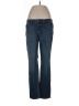 Liz Claiborne Chevron-herringbone Blue Tan Jeans Size 12 - photo 1
