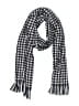 Lulla by Bindya 100% Polyester Houndstooth Gray Black Scarf One size - photo 1