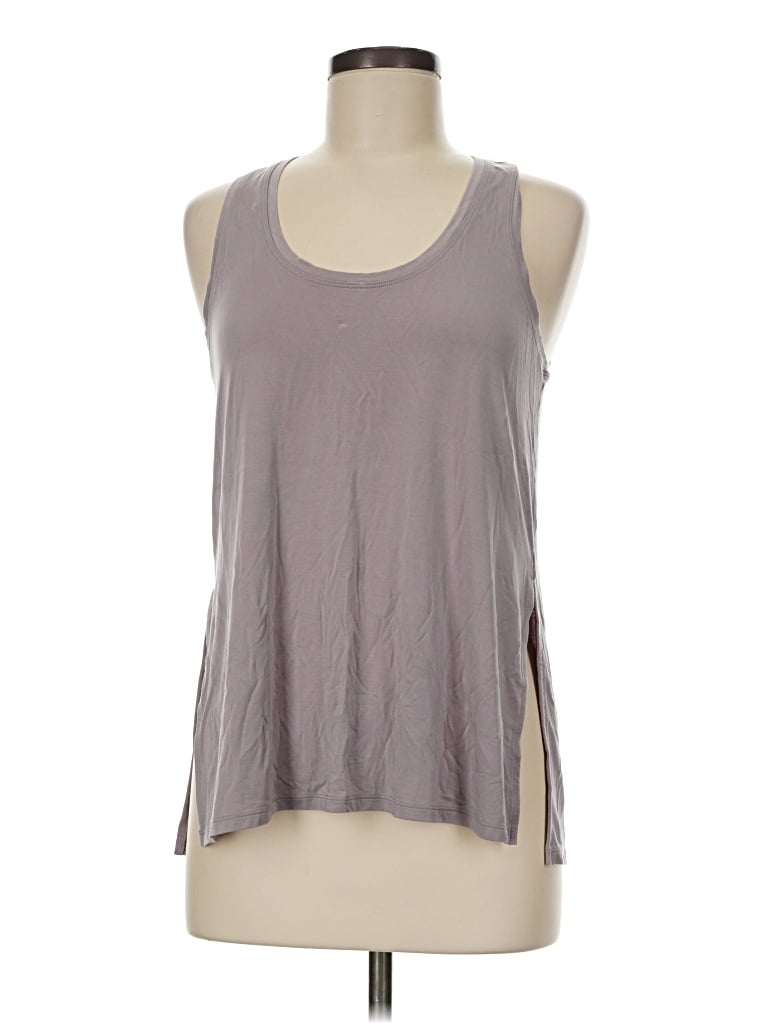 Pre-owned Lululemon Athletica Tank Top Purple Halter Neckline Tops
