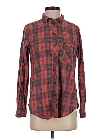 BDG Long Sleeve Button-Down Shirt (view 1)