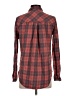BDG 100% Cotton Plaid Red Long Sleeve Button-Down Shirt Size S - photo 2
