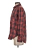 BDG 100% Cotton Plaid Red Long Sleeve Button-Down Shirt Size S - photo 5