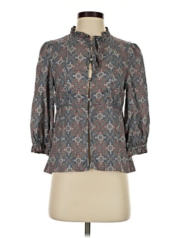 Marc by Marc Jacobs 3/4 Sleeve Silk Top (view 1)