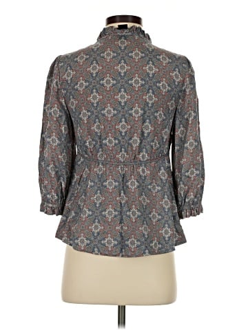 Marc by Marc Jacobs 3/4 Sleeve Silk Top (view 2)