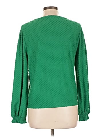 J.Crew Factory Store Long Sleeve Blouse (view 2)