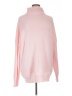 Unbranded Solid Pink Turtleneck Sweater Size XL - photo 1