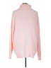Unbranded Solid Pink Turtleneck Sweater Size XL - photo 2