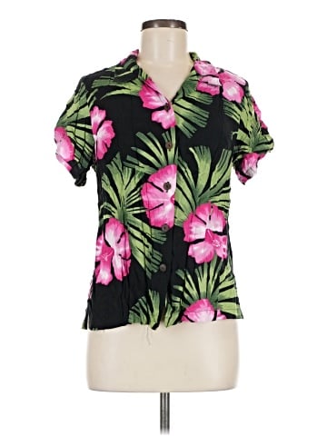 Aloha Hut Short Sleeve Blouse (view 1)