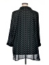 CAbi 100% Polyester Polka Dots Black 3/4 Sleeve Blouse Size XL - photo 2