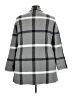 Adrienne Vittadini Plaid Gray Coat Size 3X - photo 2