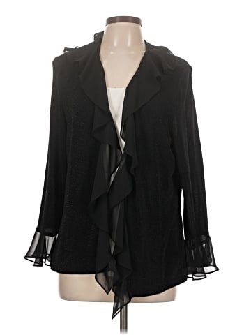 Xscape Long Sleeve Blouse (view 1)