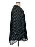 CAbi 100% Polyester Polka Dots Black 3/4 Sleeve Blouse Size XL - photo 4