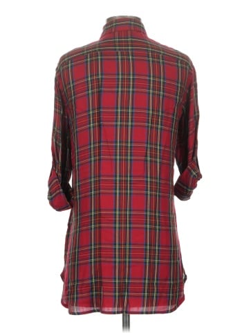 Lauren by Ralph Lauren 3/4 Sleeve Button-Down Shirt (view 2)