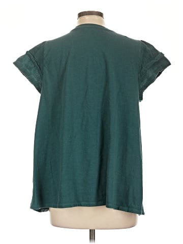Lane Bryant Short Sleeve Blouse (view 2)