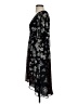 Max Studio Specialty Products 100% Polyester Floral Black Cocktail Dress Size S (estimated) - photo 5