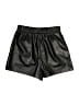 Steve Madden Metallic Black Shorts Size S - photo 2
