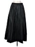 OAK + FORT 100% Polyurethane Solid Black Formal Skirt Size S - photo 2