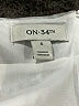 On 34th 100% Recycled Polyester Metallic Silver Formal Skirt Size 6 - photo 4